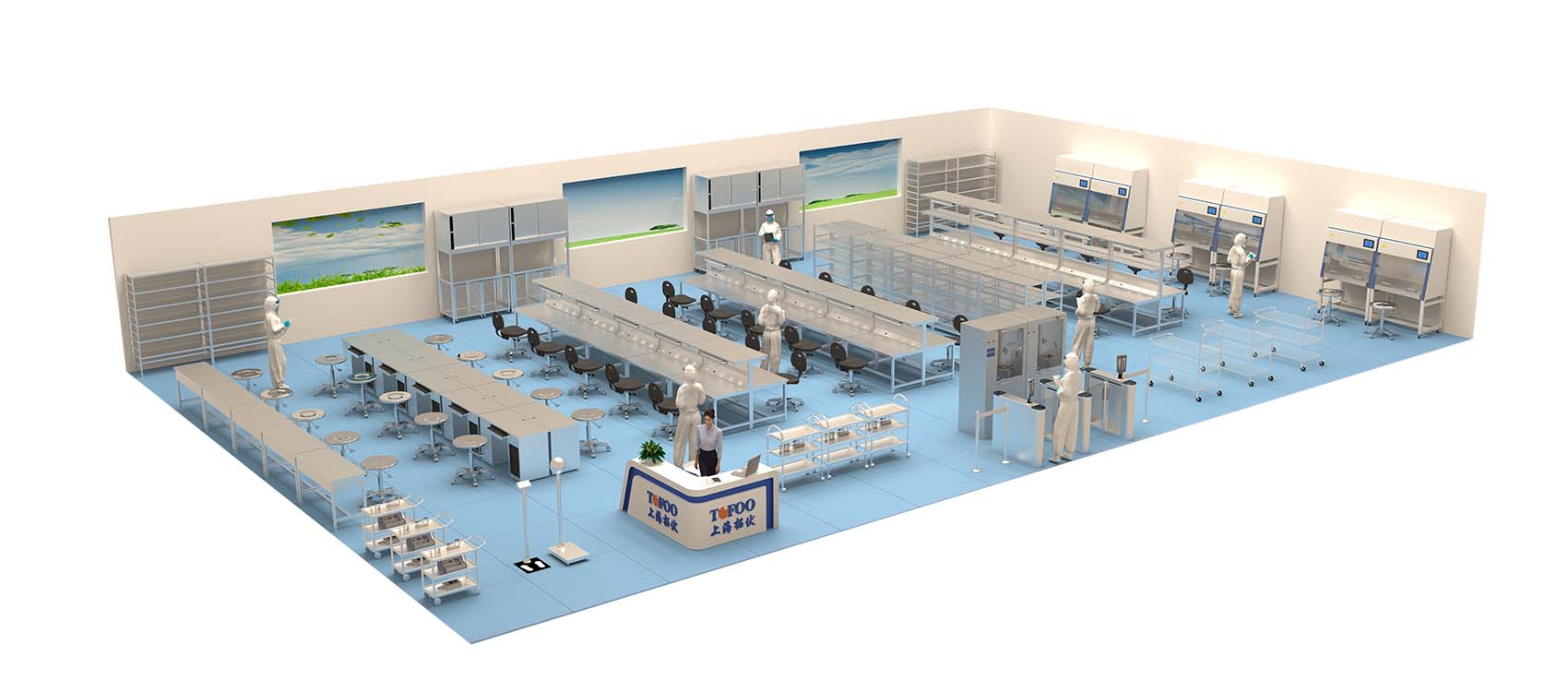 潔淨室系統解決方案
